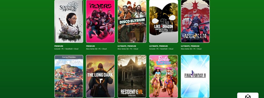 Xbox游戏通行证26年3月第2批新增游戏